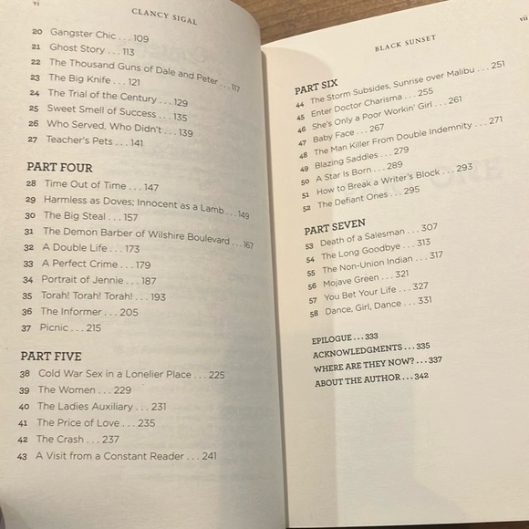 Book: Black Sunset Book by Clancy Sigal - Picture 7 of 10